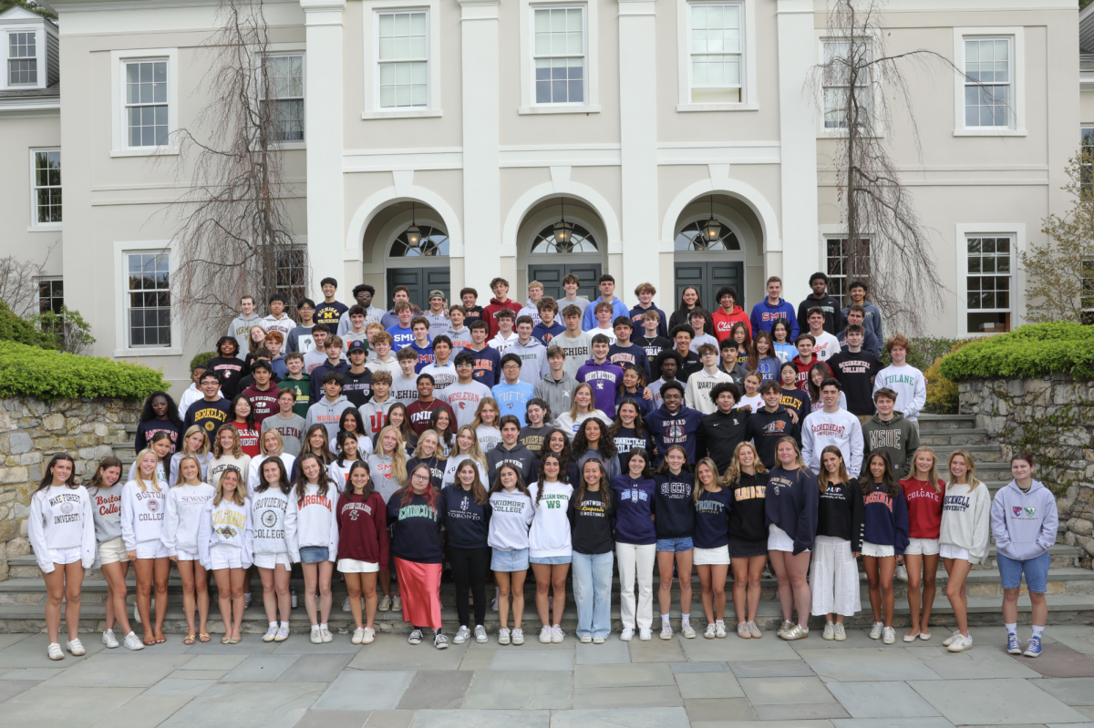 The Class of 2025 on their College Sweatshirt Day